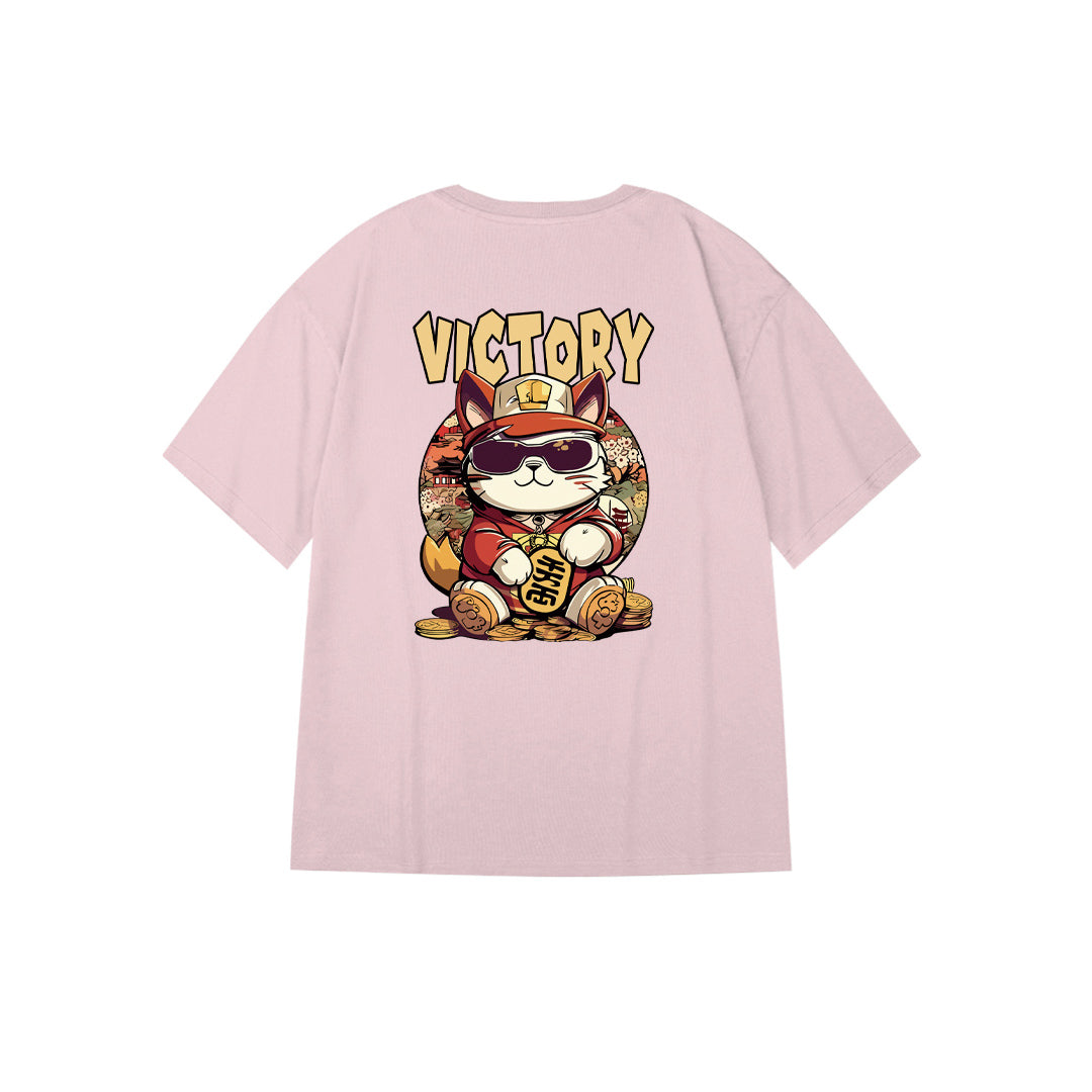 "VICTORY" Oversized Tee - 2965