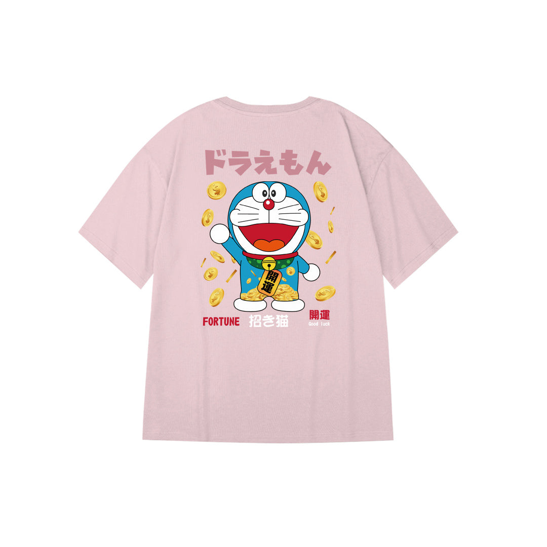 "FORTUNE CAT" Oversized Tee - 2955