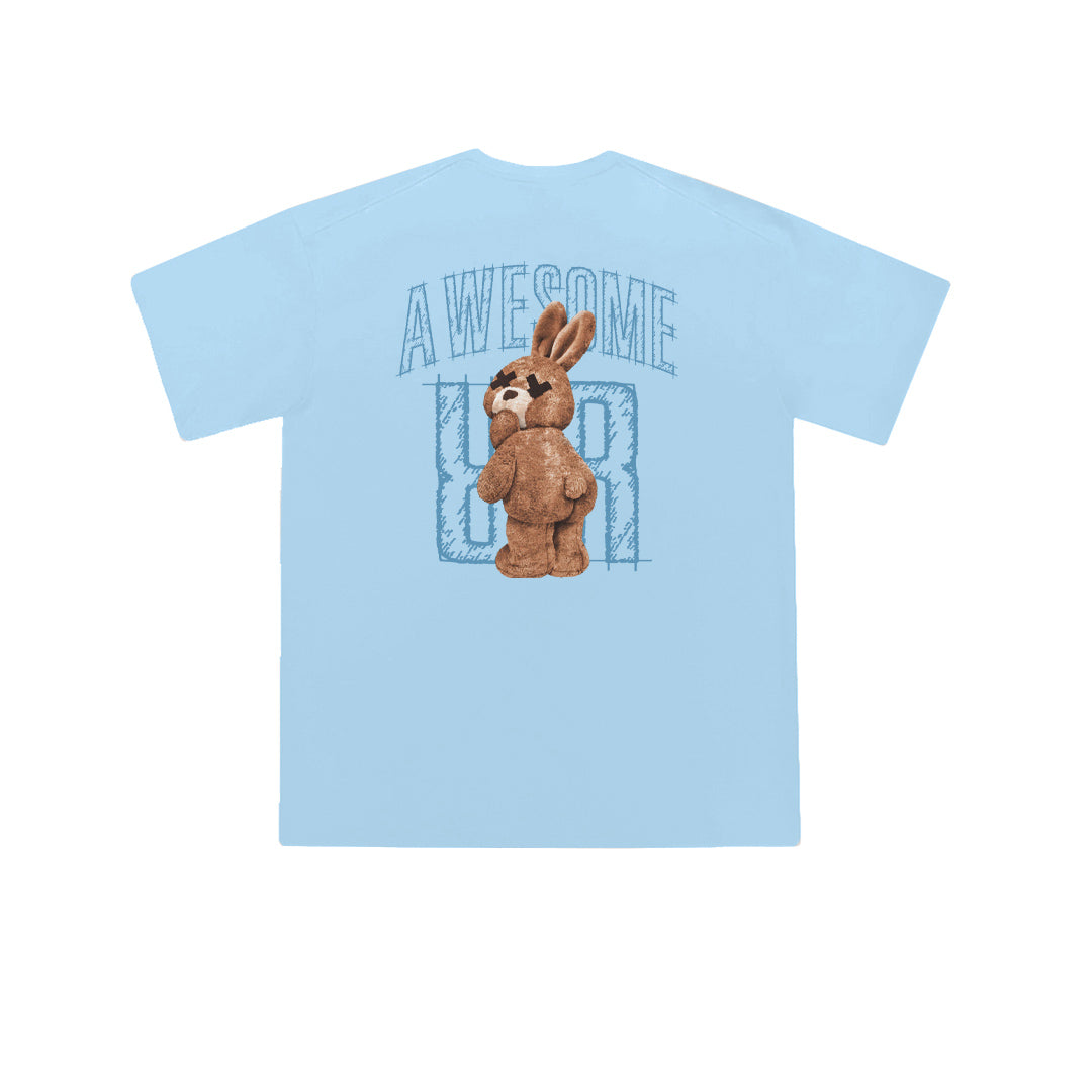”AWESOME-RR" Oversized Tee -3744