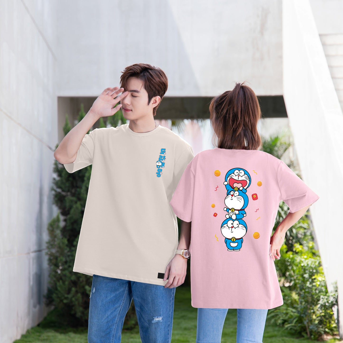 "도라에몽" Oversized Tee - 2956