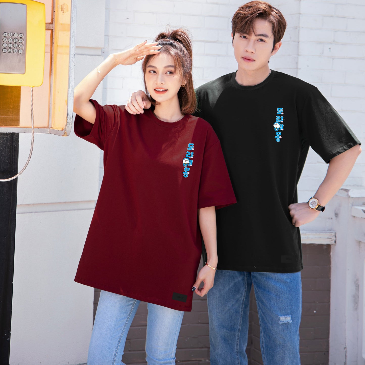 "도라에몽" Oversized Tee - 2956