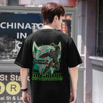 "DON'T MAKE THE BEAST" High Graded Odell Fabric Oversized Tee 2417