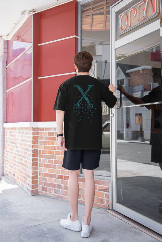 "X" Oversized Tee - 2859