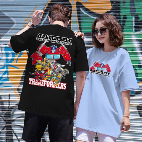"AUTOBOT" High Graded Odell Fabric Oversized Tee 2409