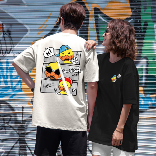 "Swag Duck" Oversized Tee - 2058