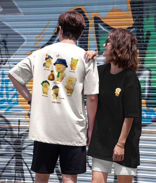 "DUCKIES" Oversized Tee - 3536