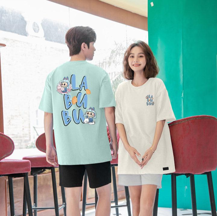 "Mermaid Labubu" Oversized Tee - 2095