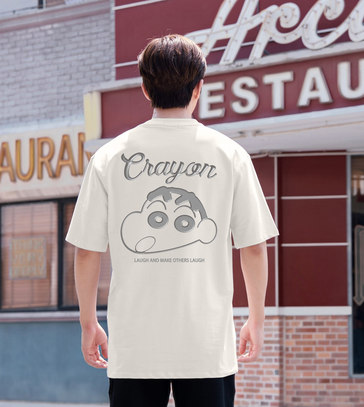 ”CRAYON" Oversized Tee - 3613