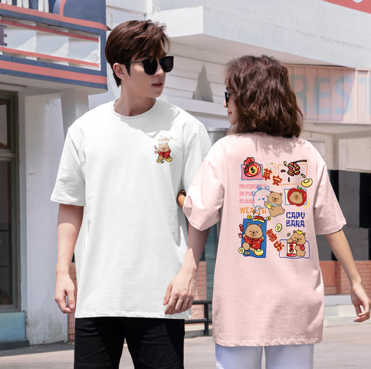 Prosperity Capybara Oversized Tee - 3658