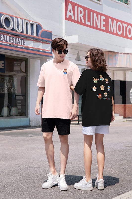 ”Careers CAPYBARA" Oversized Tee - 3678