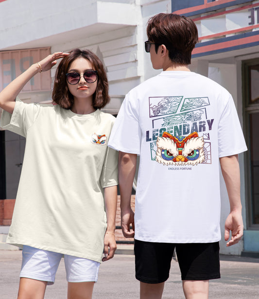 ”ENDLESS FORTUNE" Oversized Tee - 3637