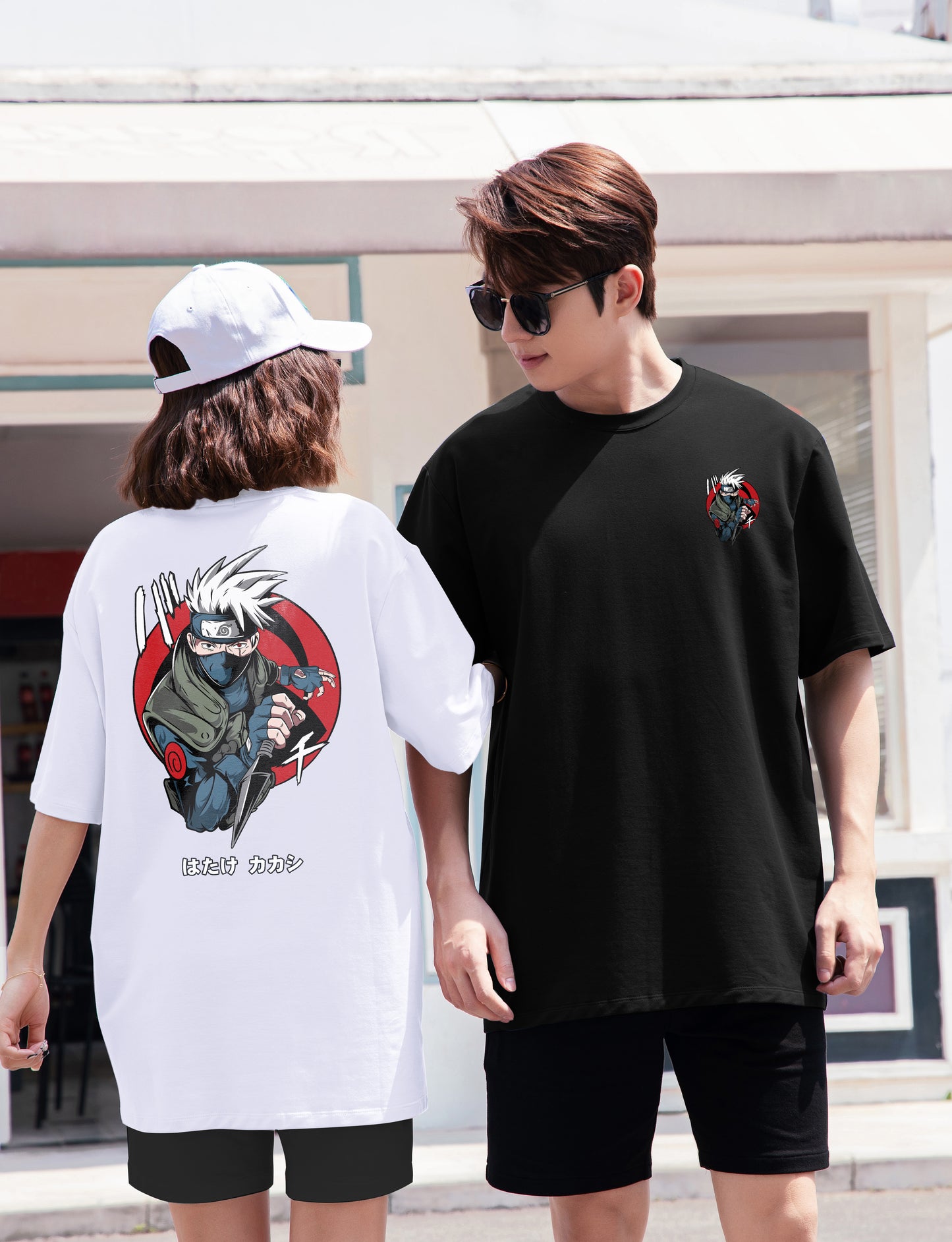 "はたけ カカシ" Oversized Tee - 3570