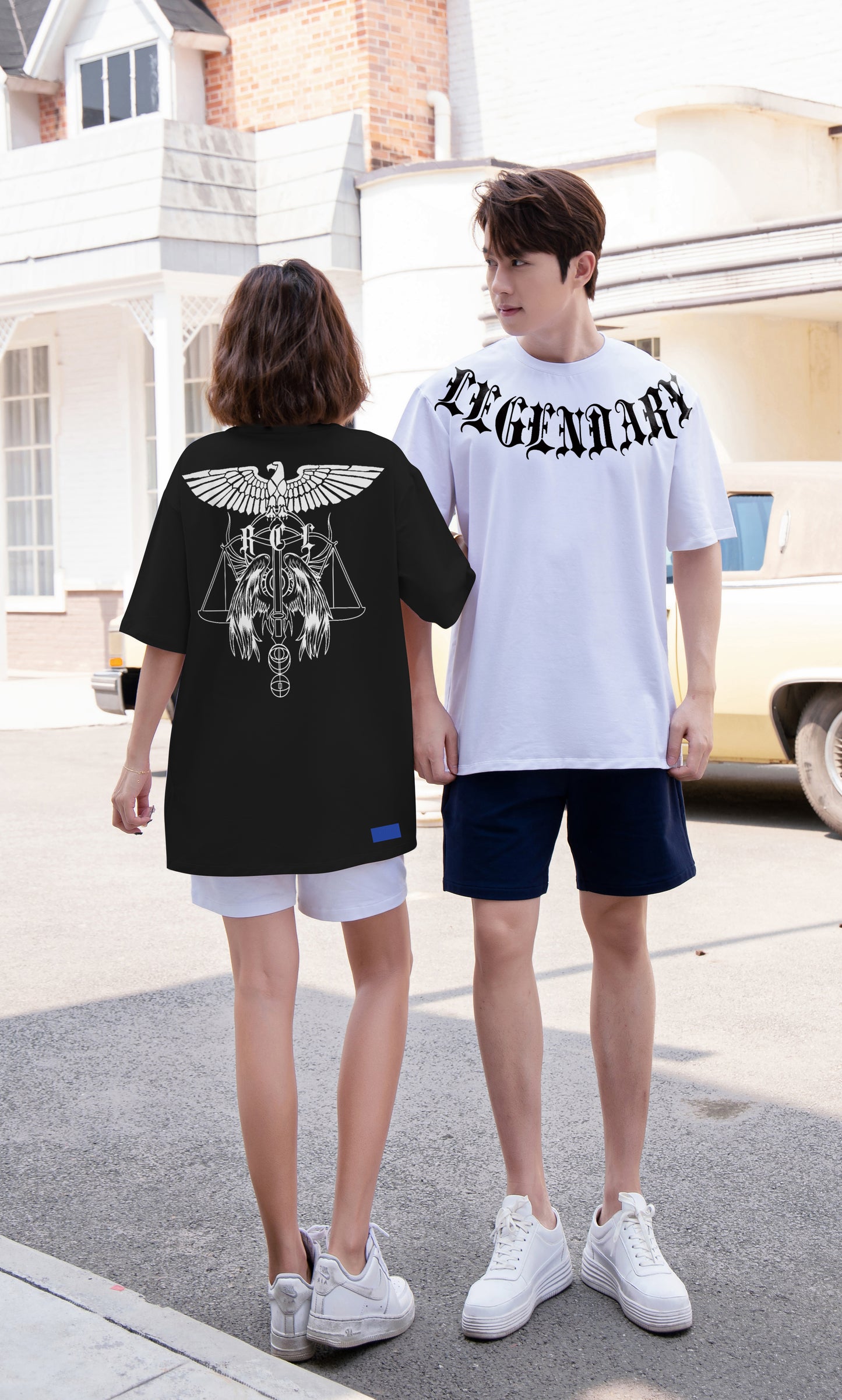 “LEGENDARY”Oversized Tee - 2899