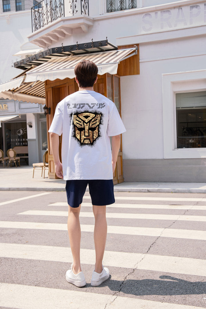 "TF-Shield" Drop-Shoulder Oversized Tee - 2943