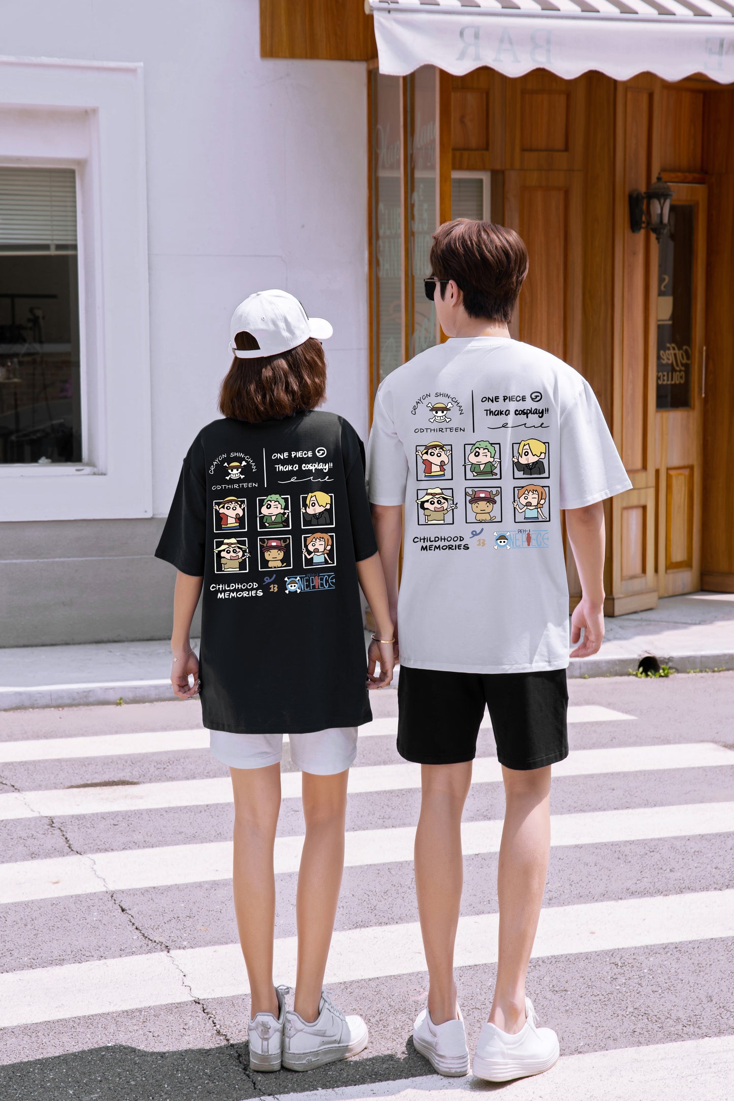 "Shin-chan, COS" Oversized Tee - 2556