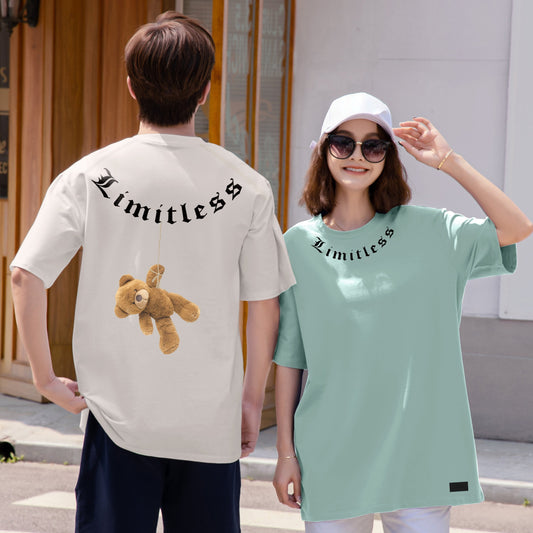 "Limitless" Drop-Shoulder Oversized Tee - 2753