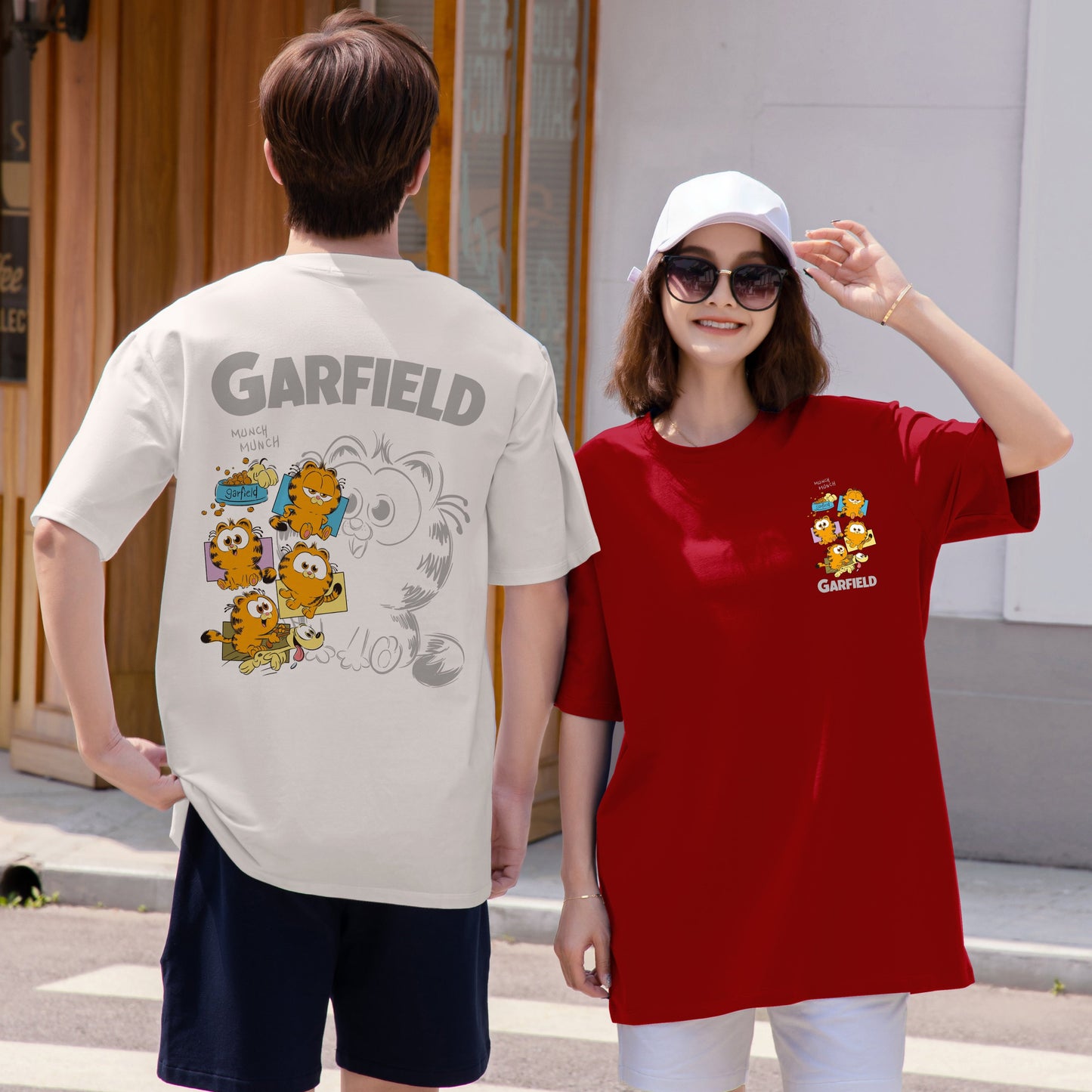 "Baby Garfield" Oversized Tee - 2527