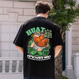 "HUAT 龟" High Graded Odell Fabric Oversized Tee 2498