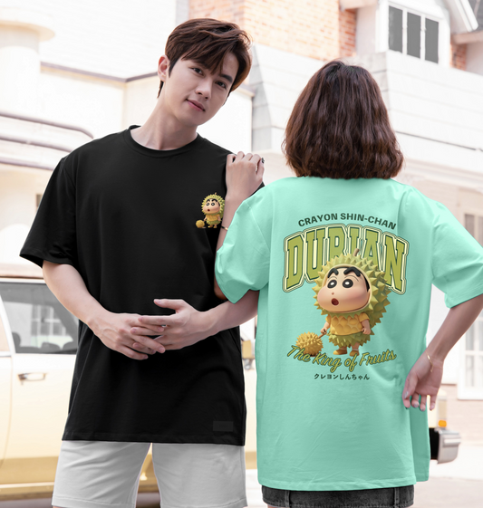 "DURIAN CRAYON SHIN-CHAN" Oversized Tee - 2552