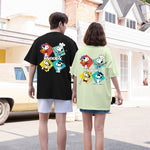 "Talented Snoopy" High Graded Odell Fabric Print Oversized Tee 2615