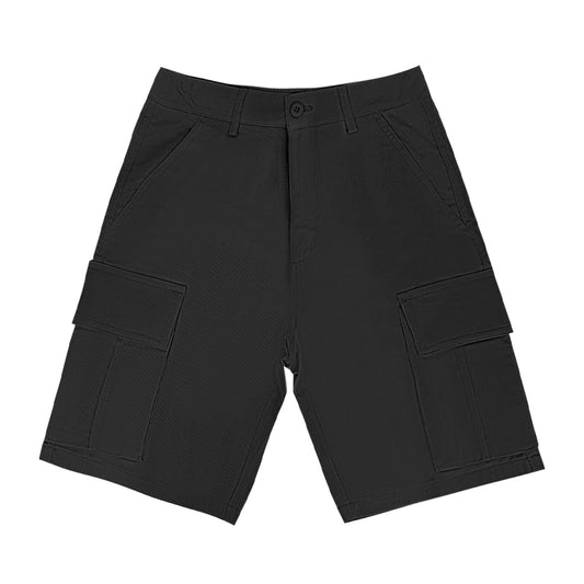 Slim Fit Chino Shorts (Black) 8056