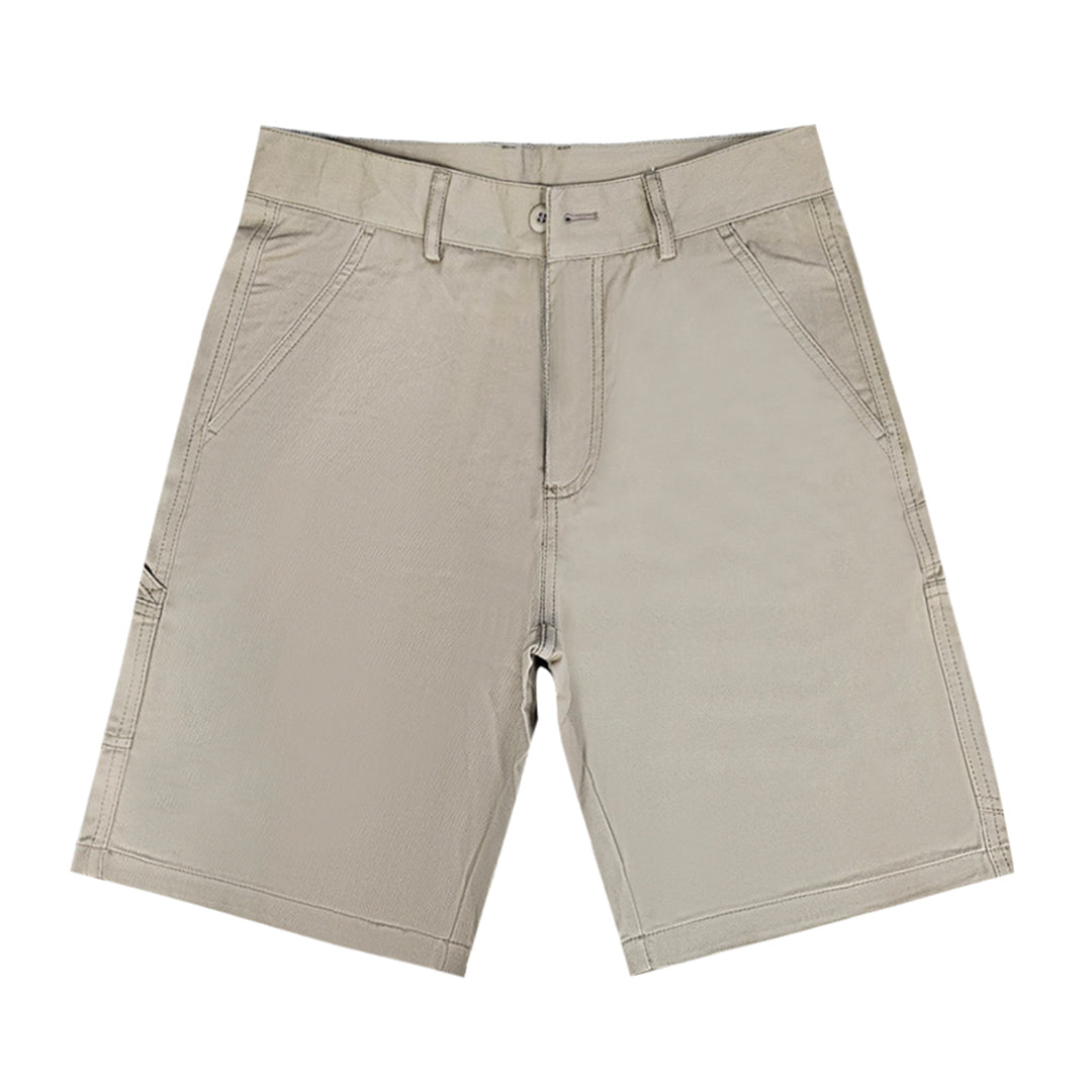 Slim Fit Chino Shorts (Khaki) 8054