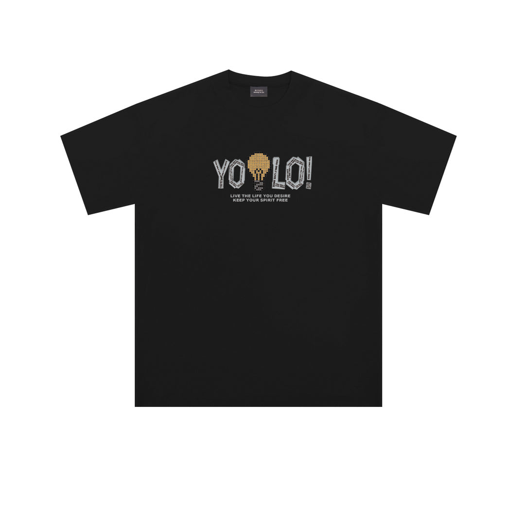 ”YOLO" Oversized Tee -3811