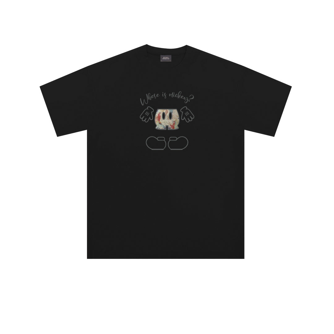 "Where is mickey?" Oversized Unisex Kids T-Shirt - 38091