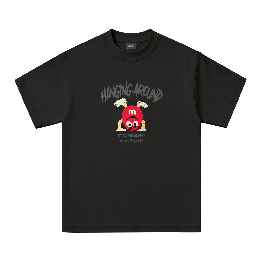 Hanging around Oversized Tee - 3901