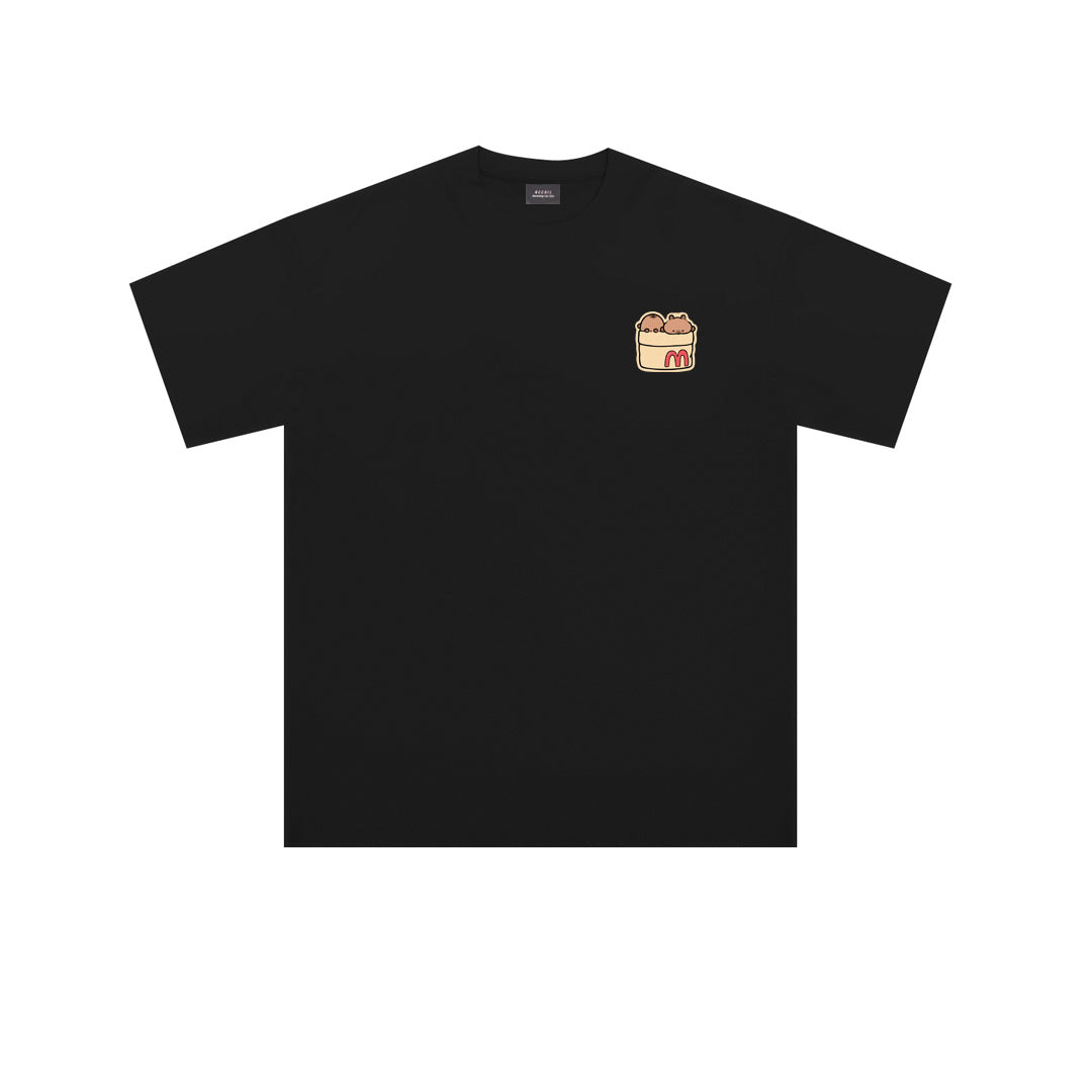 "YUMMY"CAPYBARA Oversized Tee - 3540