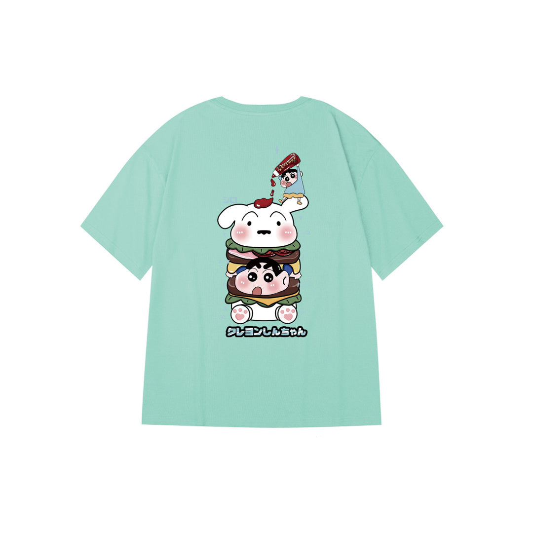 "Shin-Chan Burger" Oversized Tee - 2554