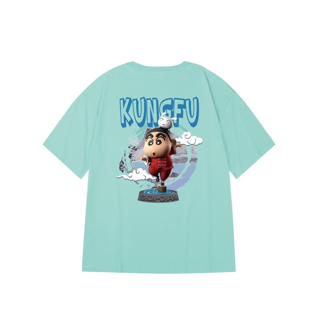 "KUNG FU-Crayon Shin-chan" Oversized Tee - 2933