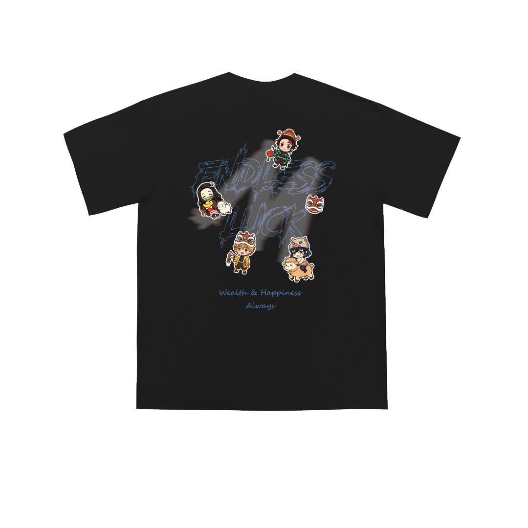 NEW YEAR Oversized Tee - 3963