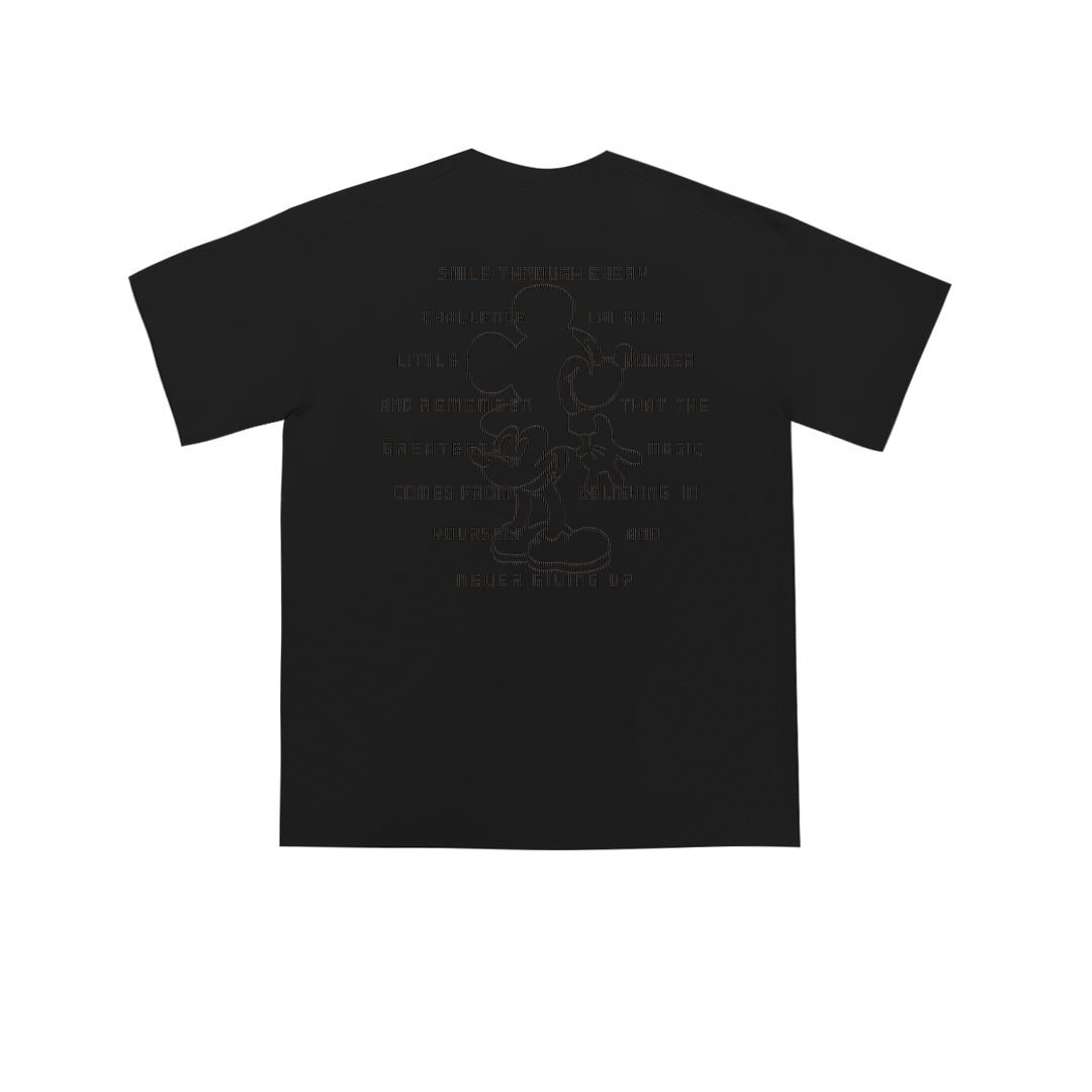 “Smile Through Every Challenge” Oversized Tee -3881