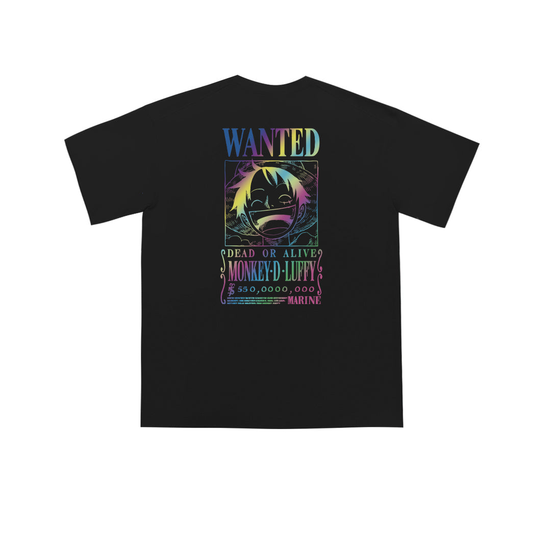 "WANTED"Oversized Tee - 3853