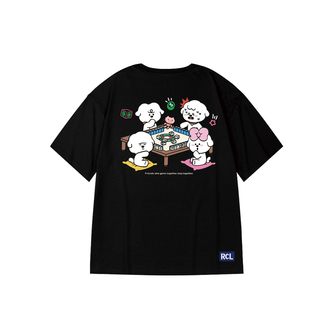 "Friends Stay together" Oversized Tee - 2500