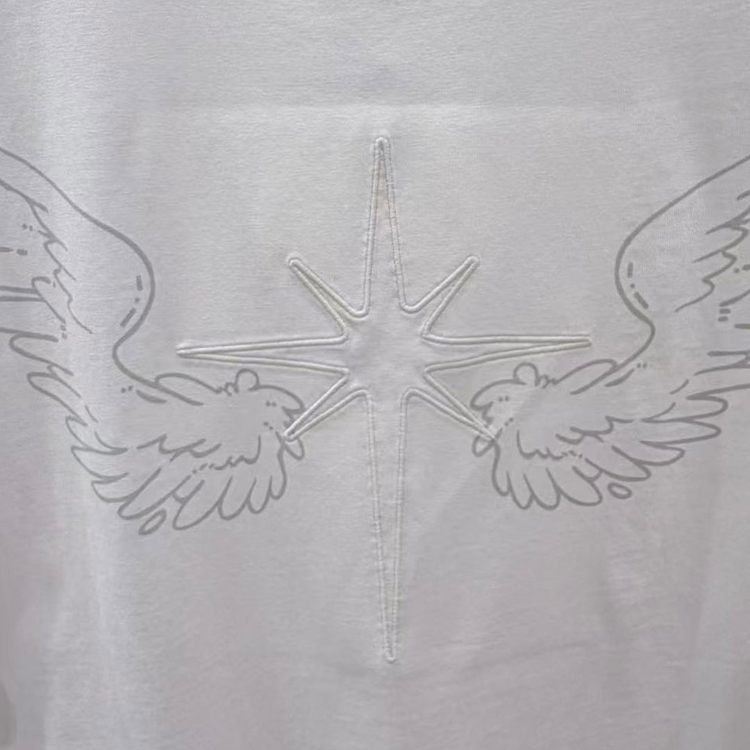 "♠ ANGEL" Oversized Tee - 3812