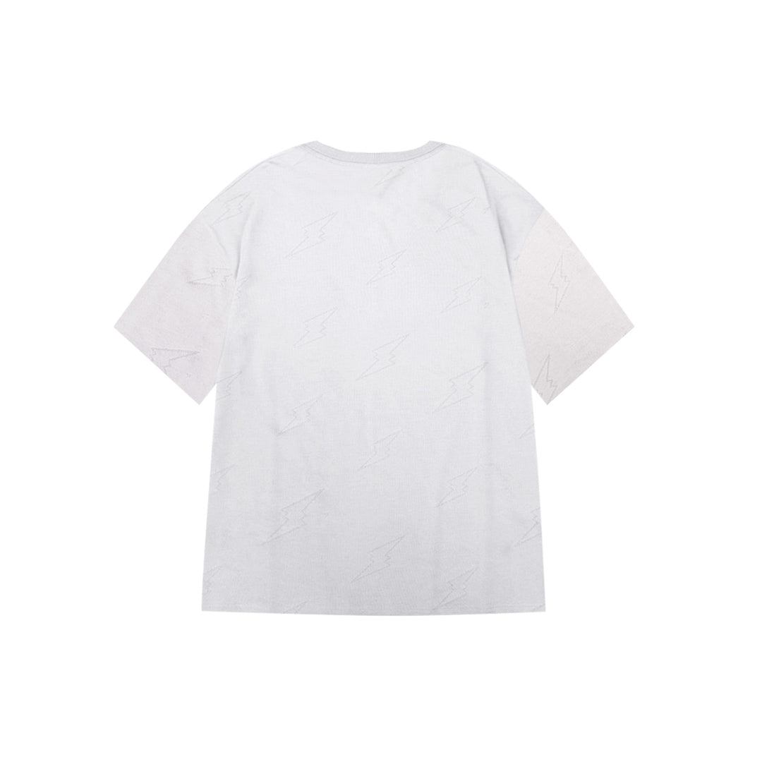 "Plain Thunder Design” Oversized Tee - 2917