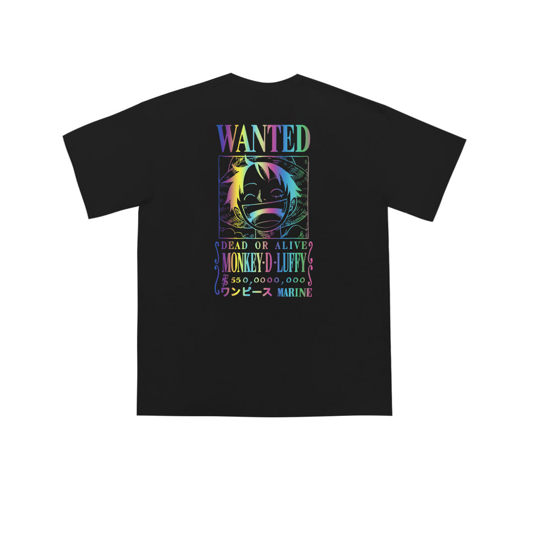 "WANTED"Oversized Tee - 3853