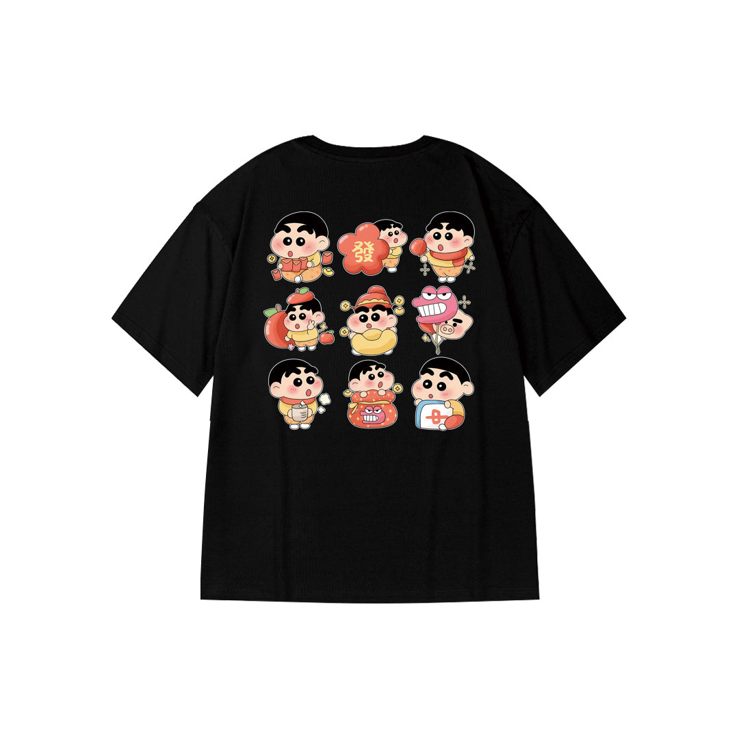 "Lucky Shin-Chan" Oversized Tee - 2543