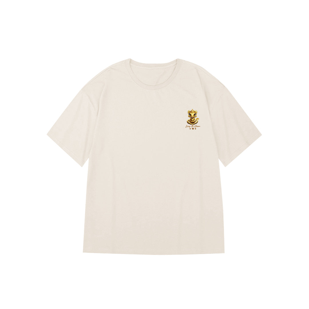 "Fortune Snake" Oversized Tee - 2501