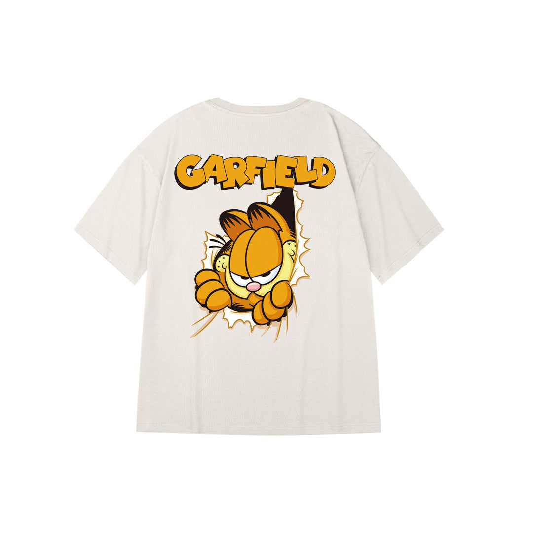 "HELLO Garfield" Oversized Tee - 2557