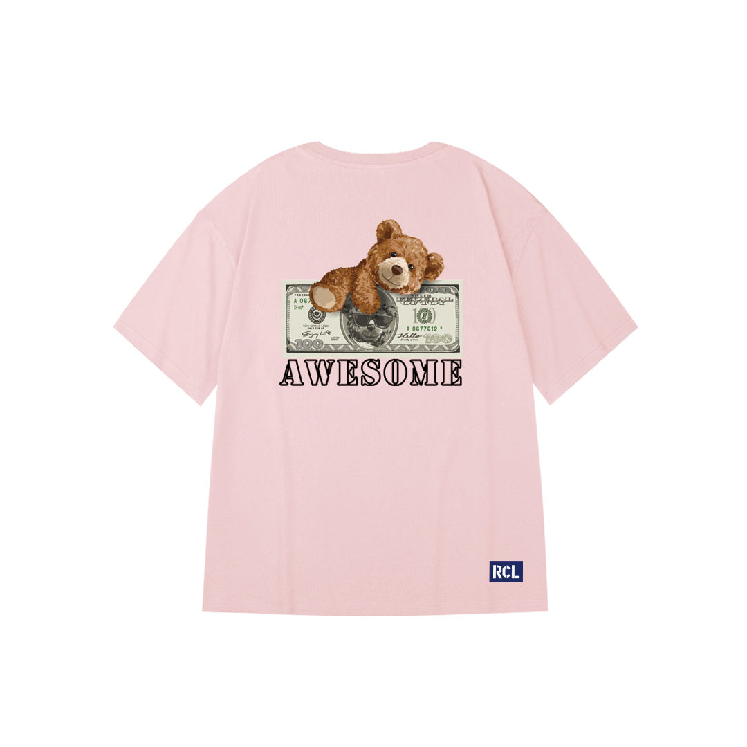 "MONEY AWESOME" Oversized Tee - 2984