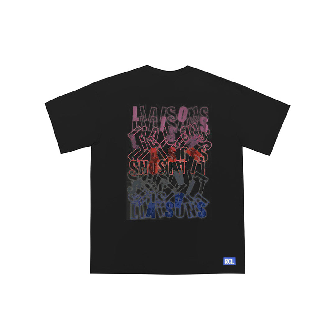 "Multicolored graphic” Premium Oversized Tee - 2898