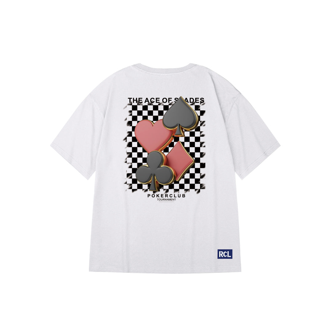 "Poker Club" Oversized Tee - 2505