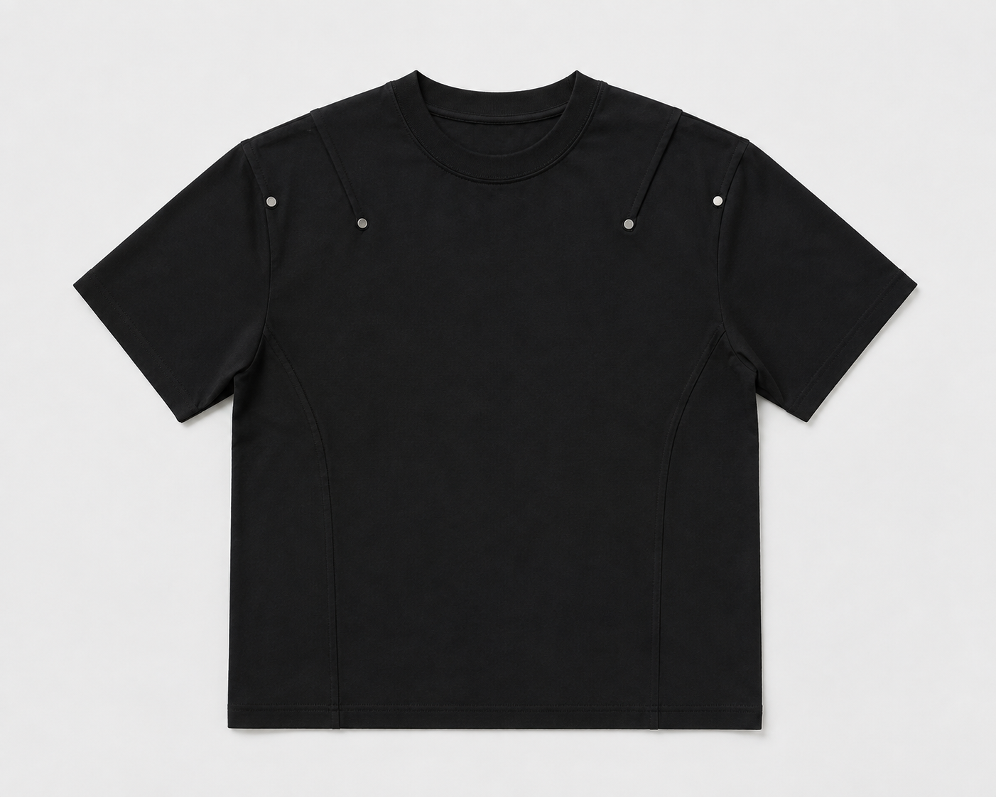 Sleek Minimalist Oversized Tee - 3682
