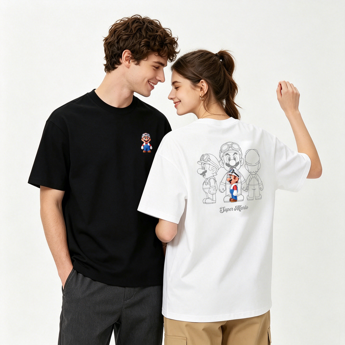 ”Which ONE?" Oversized Tee -3810