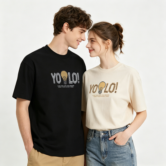 ”YOLO" Oversized Tee -3811