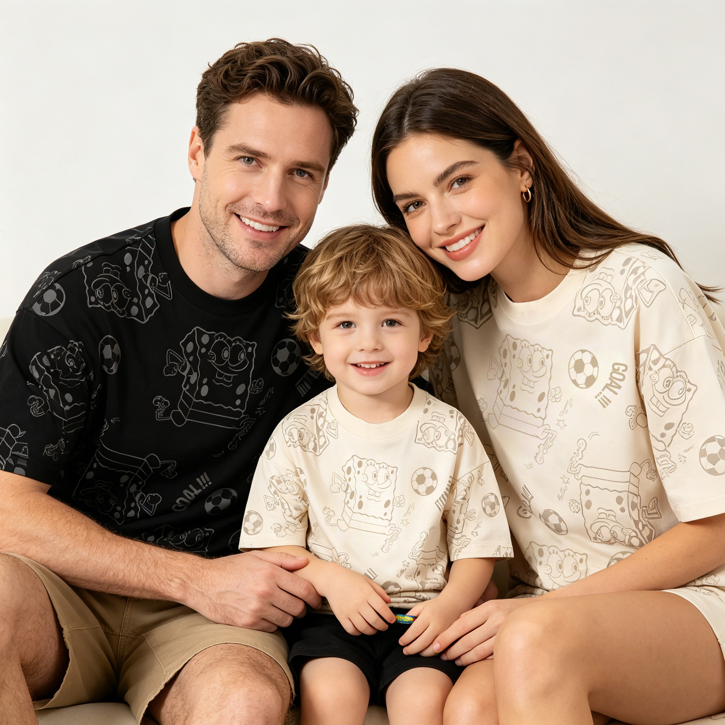 "SBSP FOOTBALL" Oversized Unisex Kids T-Shirt - 37301