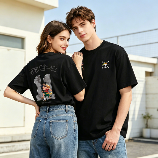 ”11-LUFFY" Oversized Tee -3802